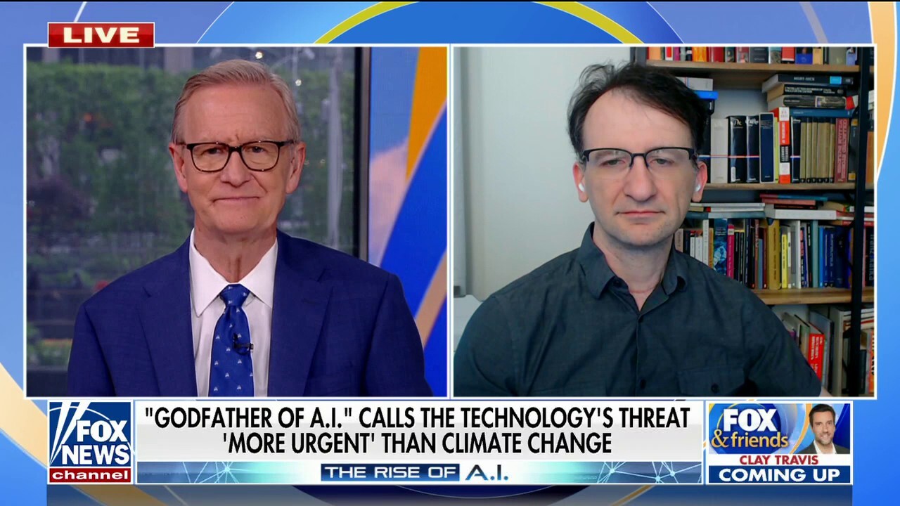 'Godfather of AI' says tech threat to humanity is 'more urgent' than climate change