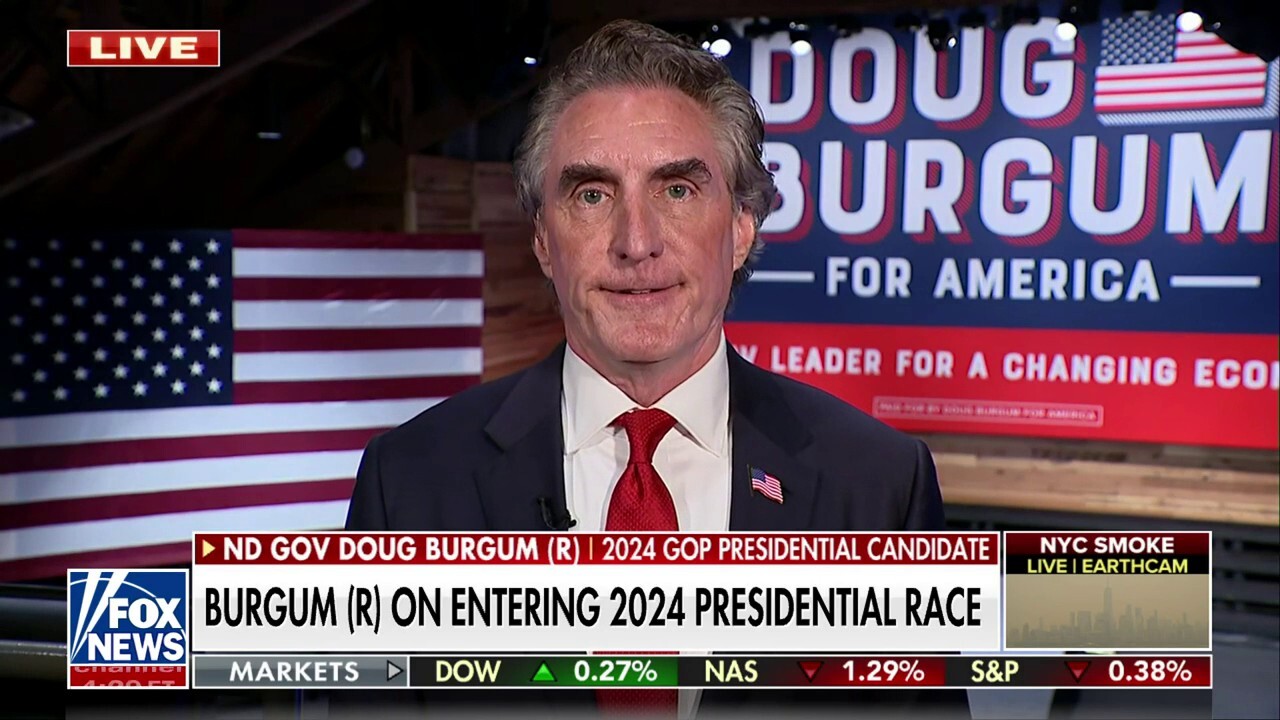 Doug Burgum: My campaign is focused on the economy, energy policy and national security