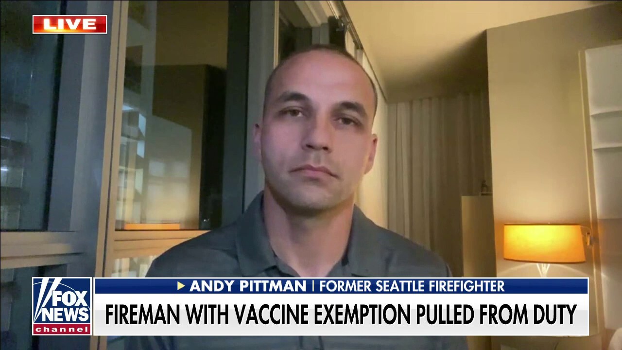 Seattle firefighter who refused COVID vaccine pulled from duty