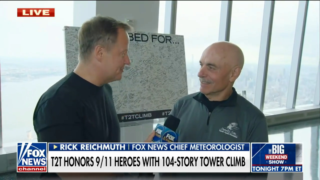 Tunnel to Towers honors 9/11 heroes with 104-story tower climb