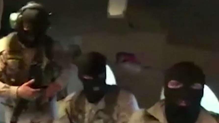 Iran releases video purportedly showing masked commandos seizing British tanker