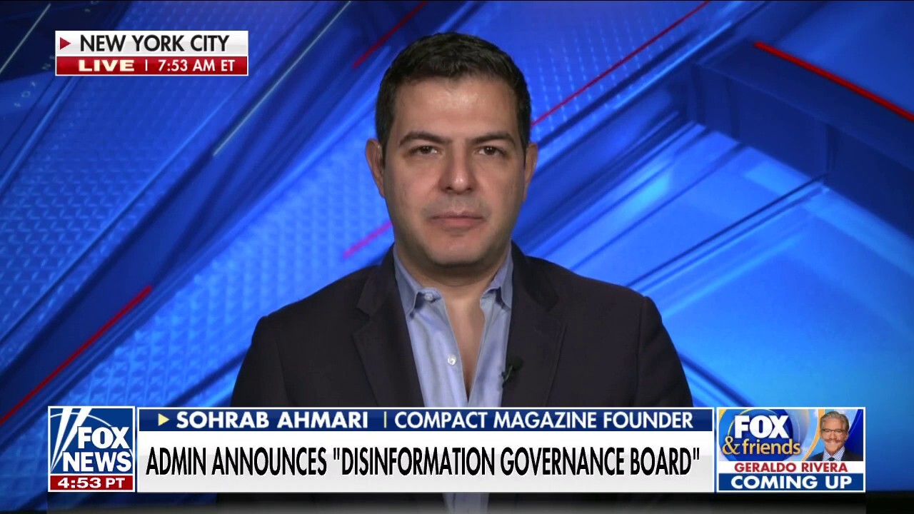 ‘Liberals’ ridiculous concept of disinformation must be rejected’: Sohrab Ahmari