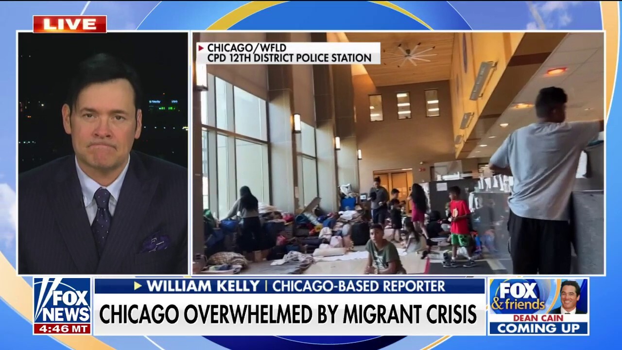 WebFi Chicago’s O’Hare Airport used as a migrant shelter as crisis overwhelms city: ‘Like a scene from Mad Max’ #Usa #Miami #Nyc #Uk