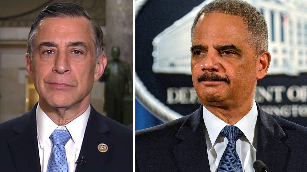 Rep. Issa: Holder obstructed justice in Fast and Furious