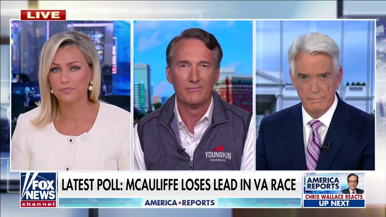 Glenn Youngkin on polls showing Virginia governor race tied