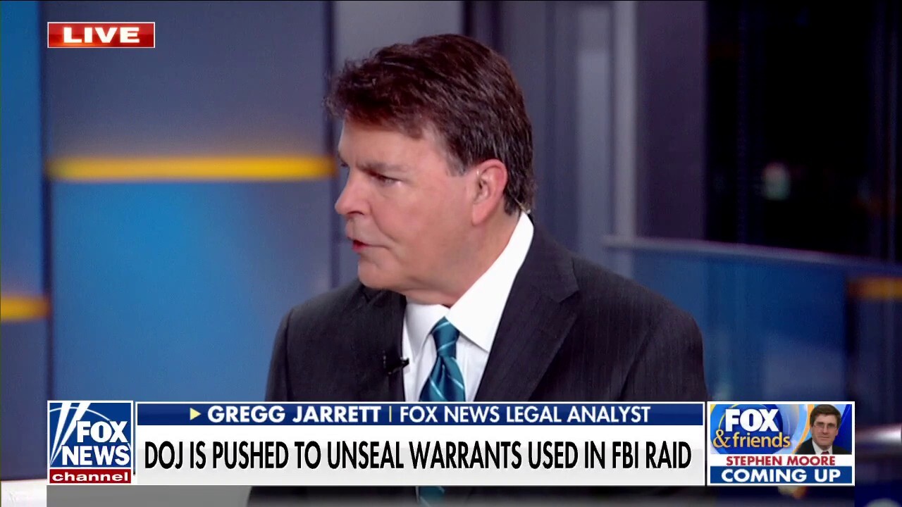 Gregg Jarrett slams FBI's 'extraordinarily aggressive' Trump raid: Americans 'deserve' answers
