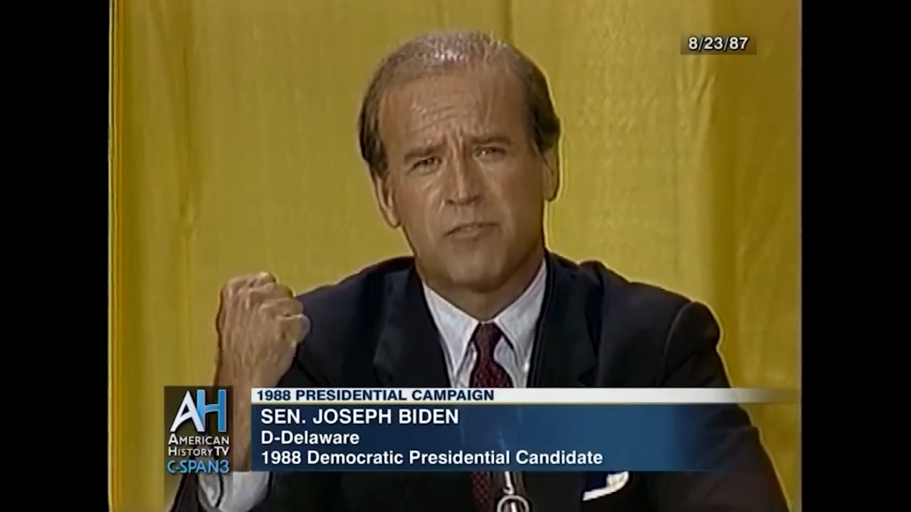 WATCH: Plagiarized speech that sunk Biden's 1988 presidential campaign