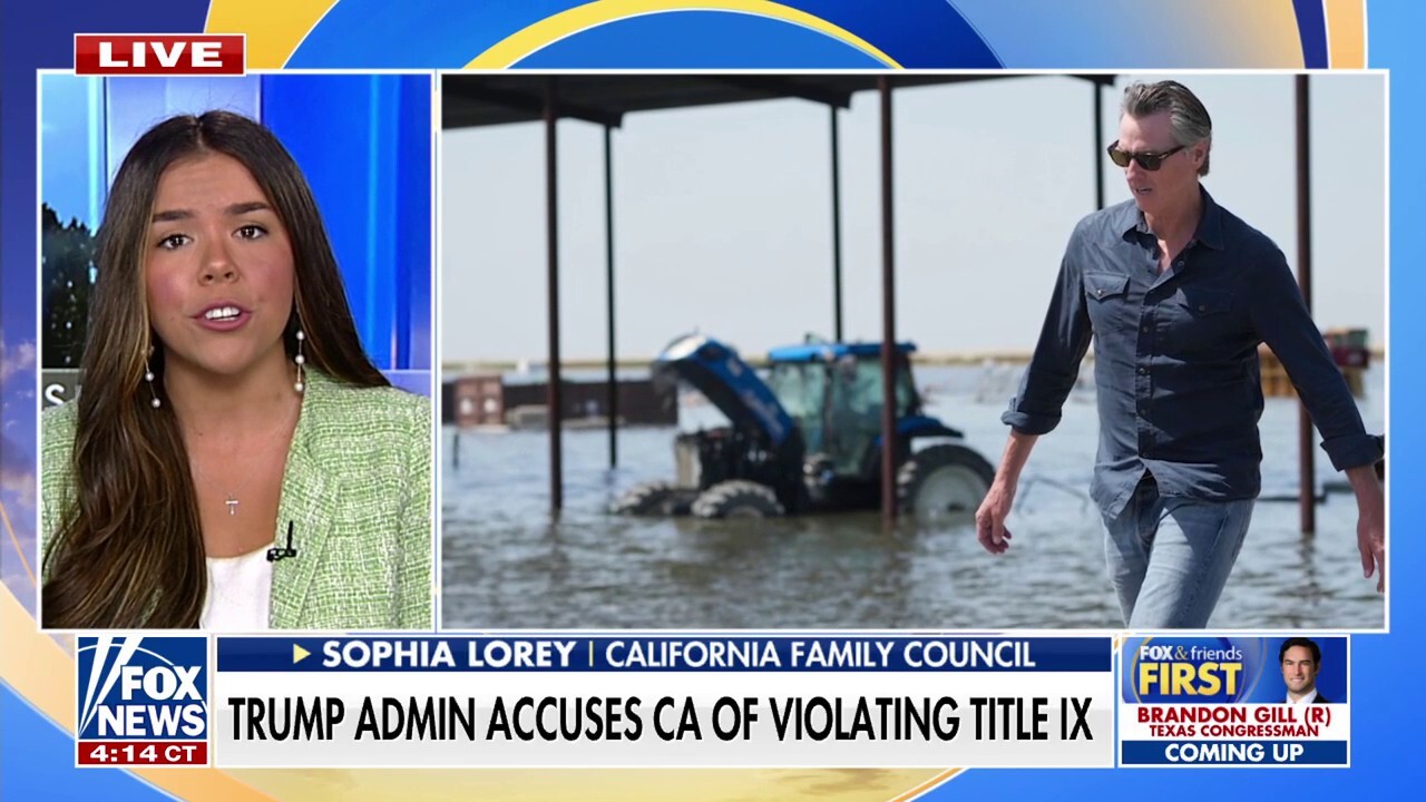 Trump DOJ sues California over trans athlete policies: 'Illegal under federal law'