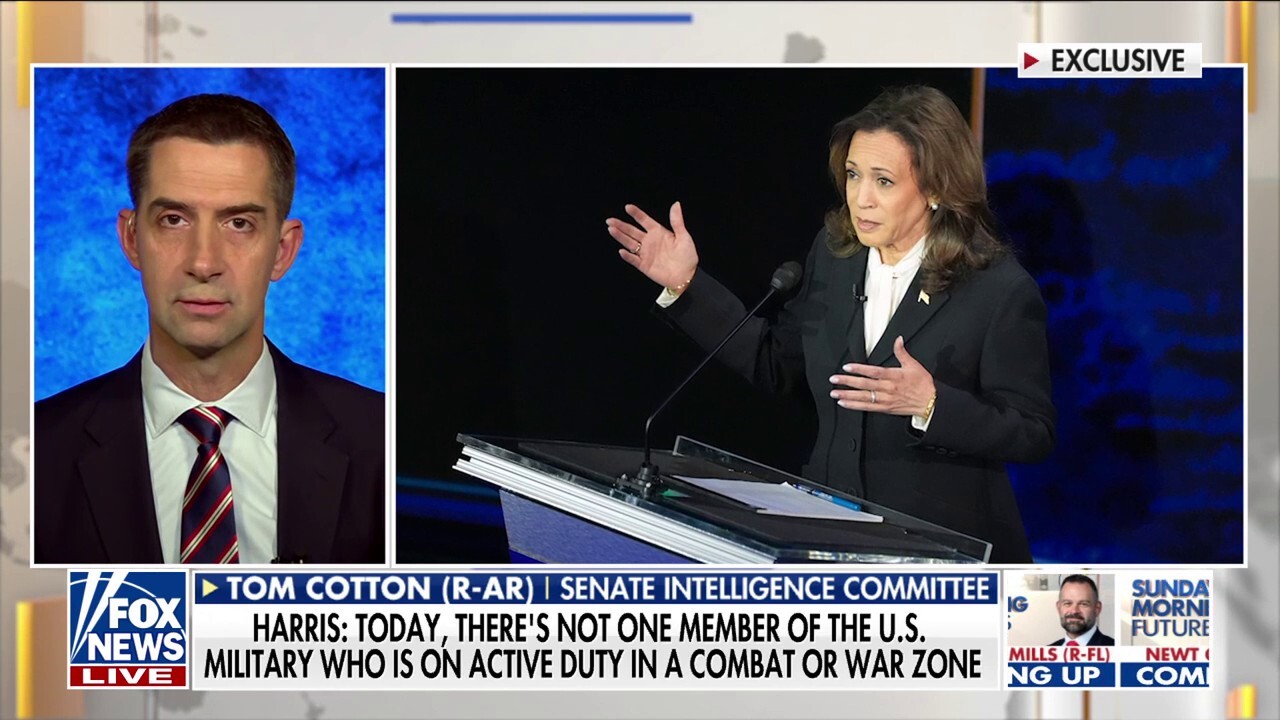 Sen. Tom Cotton on 2024 race: We know what we’ll get with Harris presidency