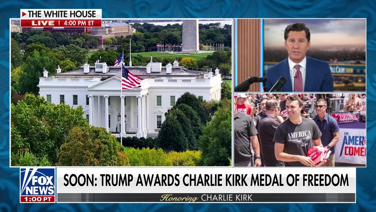 Charlie Kirk’s legacy honored as posthumous Medal of Freedom to be awarded
