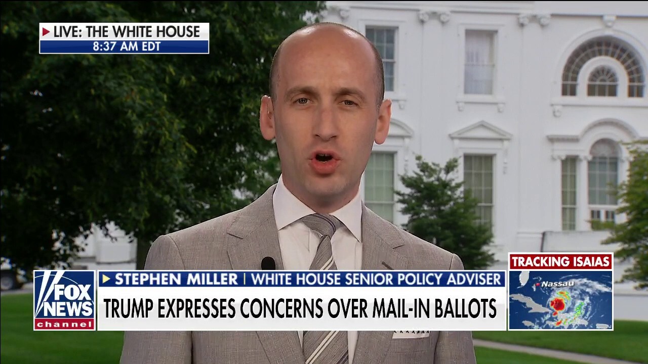 Stephen Miller explains Trump's concerns over mail-in ballots