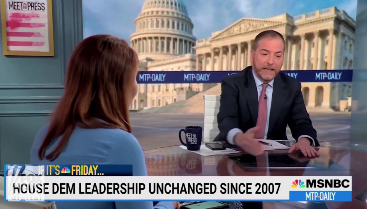MSNBC panel highlights advanced age of Democratic Party leadership