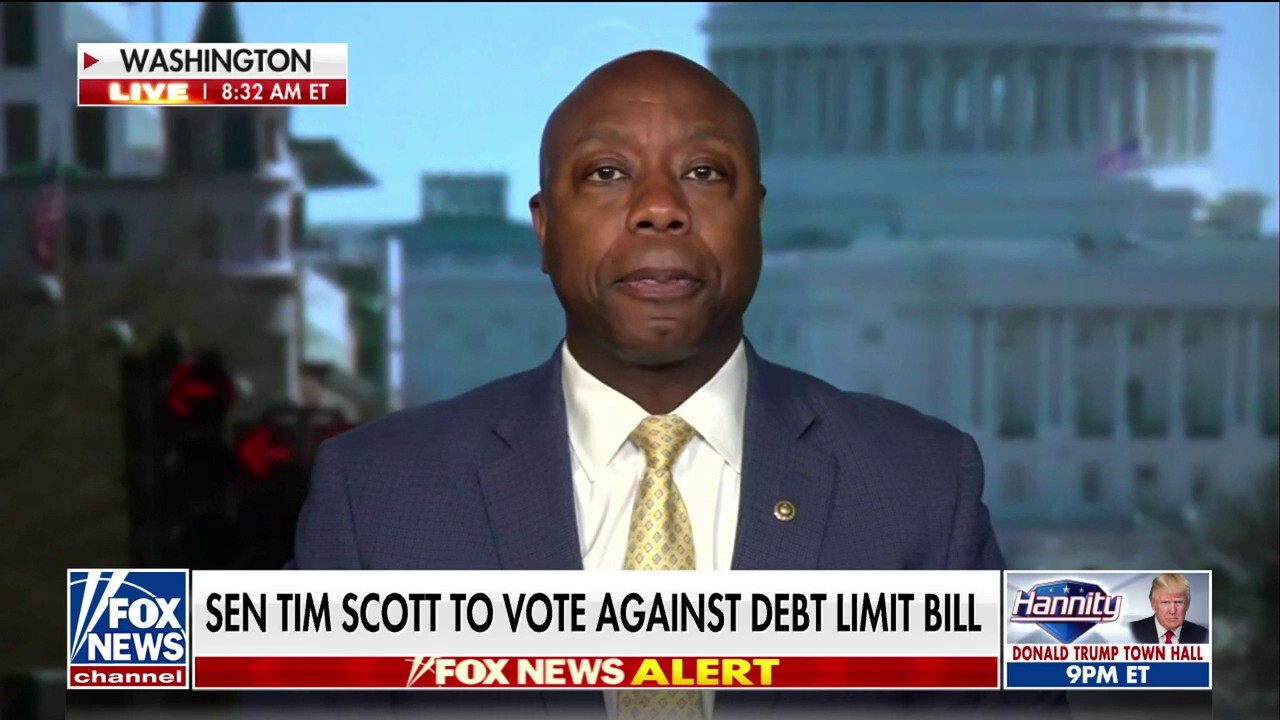 Americans can’t afford Biden with an ‘unlimited credit card’: Sen. Tim Scott