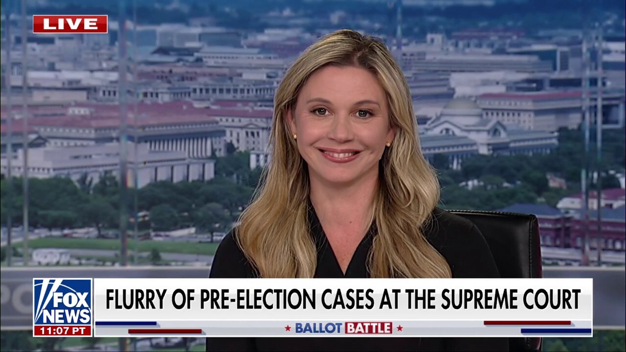  The last thing the Supreme Court wants to do is get involved in the election a week before the election, Fox News legal editor