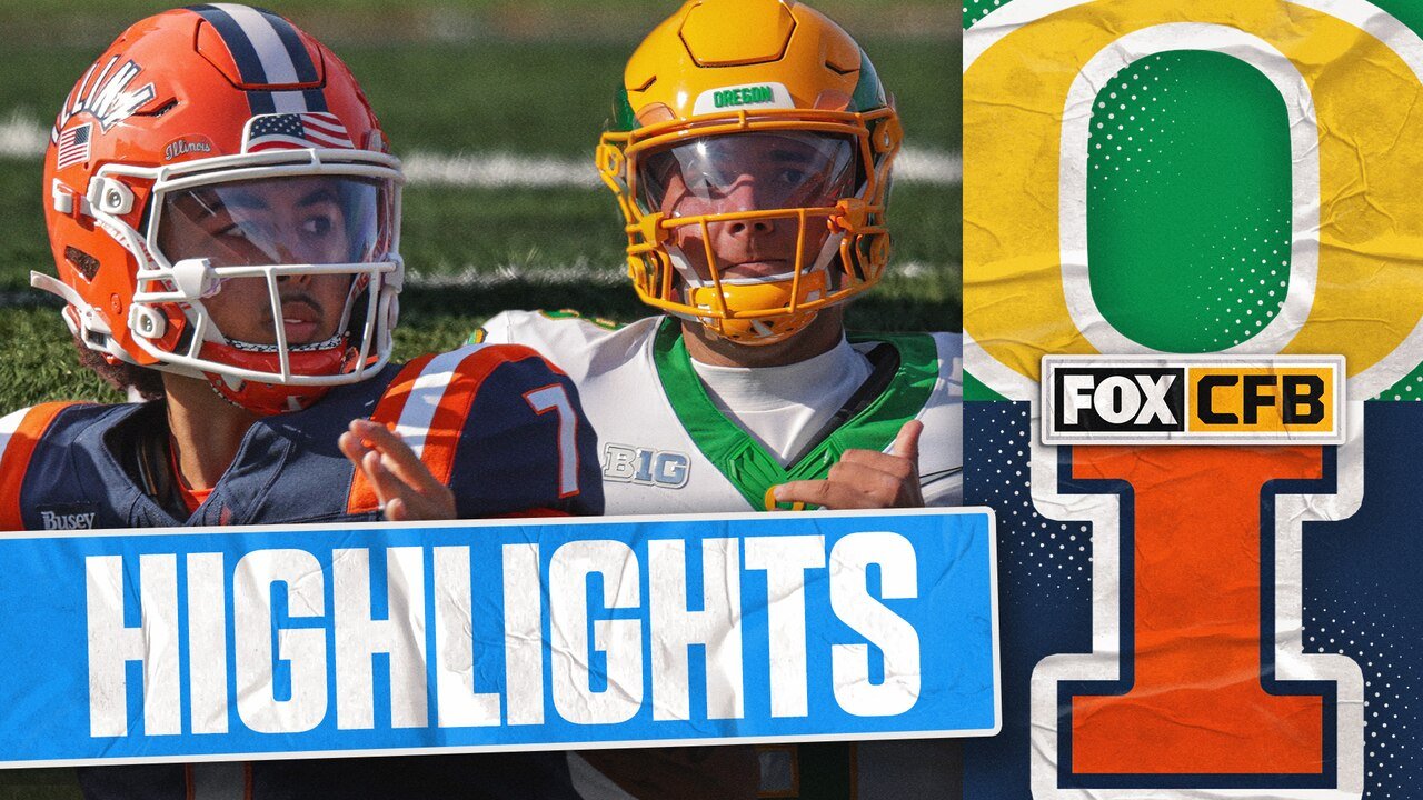 Oregon Ducks vs Illinois Fighting Illini Highlights 🏈 FOX College Football