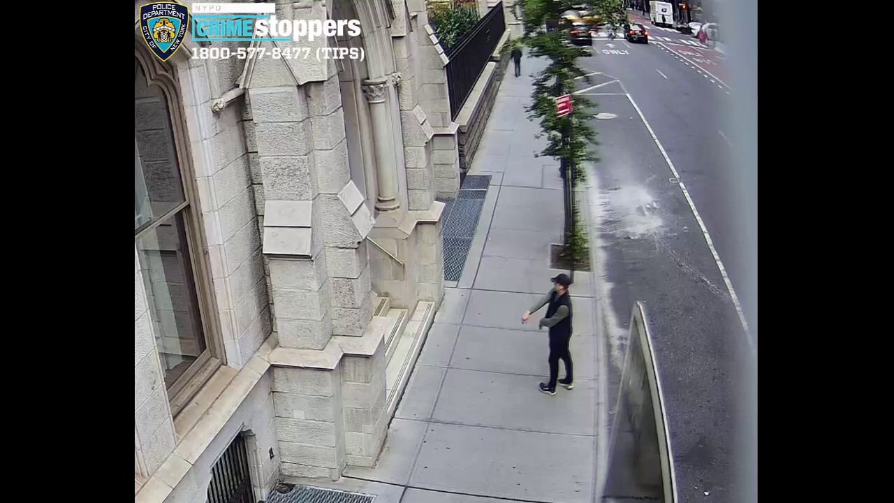 New photo of wanted man in string of NYC church attacks, including Cardinal's private residence