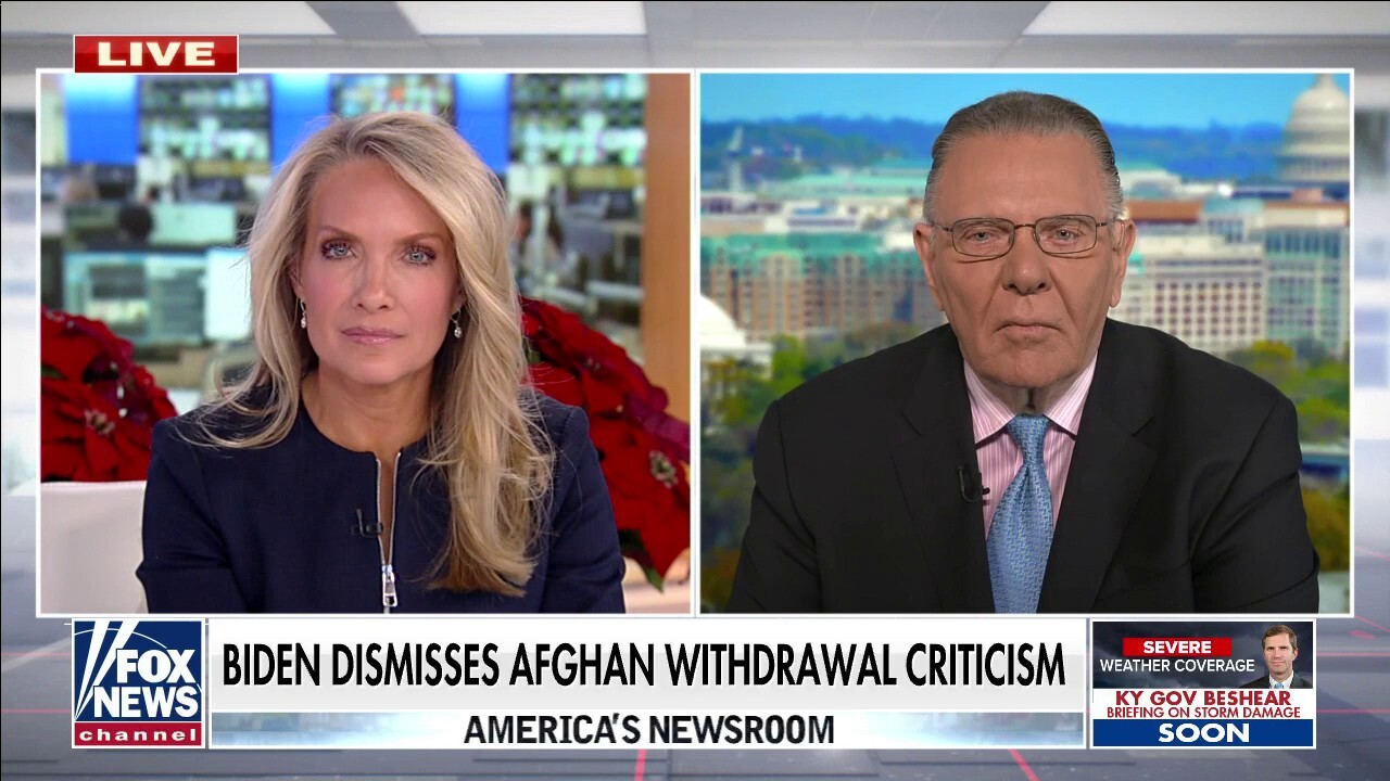 Gen. Keane: Biden trying to 'run from his decision' to withdraw from Afghanistan