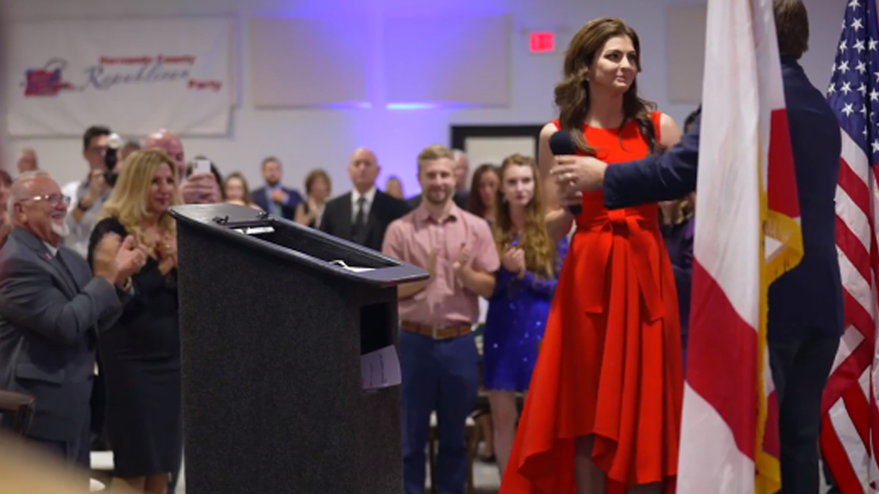 Florida First Lady Casey DeSantis makes first public appearance since breast cancer diagnosis