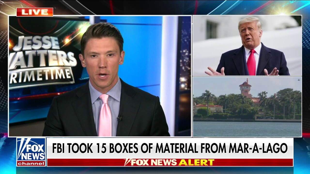 15 boxes of material seized from Trump’s Mar-a-Lago home