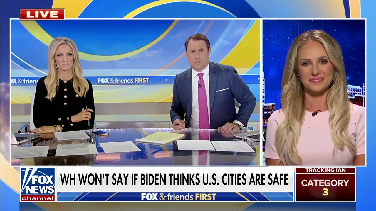White House refuses to say if Biden thinks US cities are safe