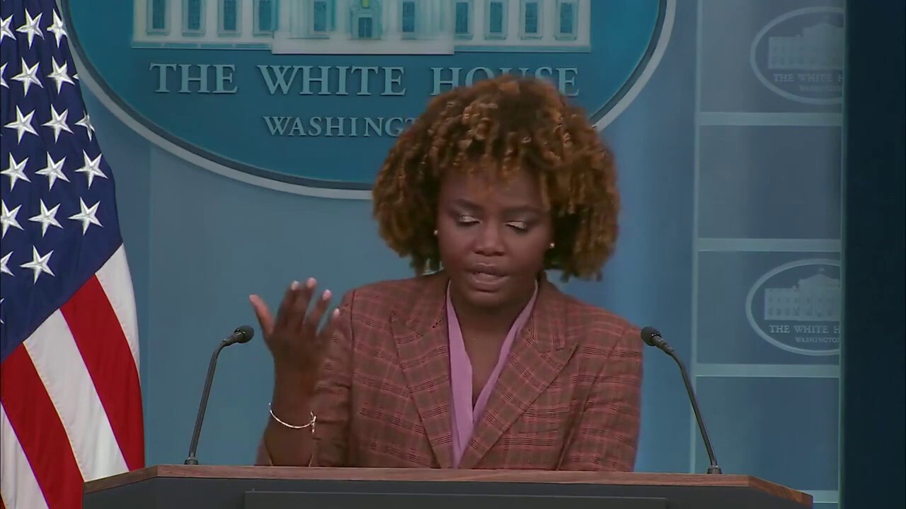 Karine Jean-Pierre is grilled by reporter for Biden's lack of public press appearances