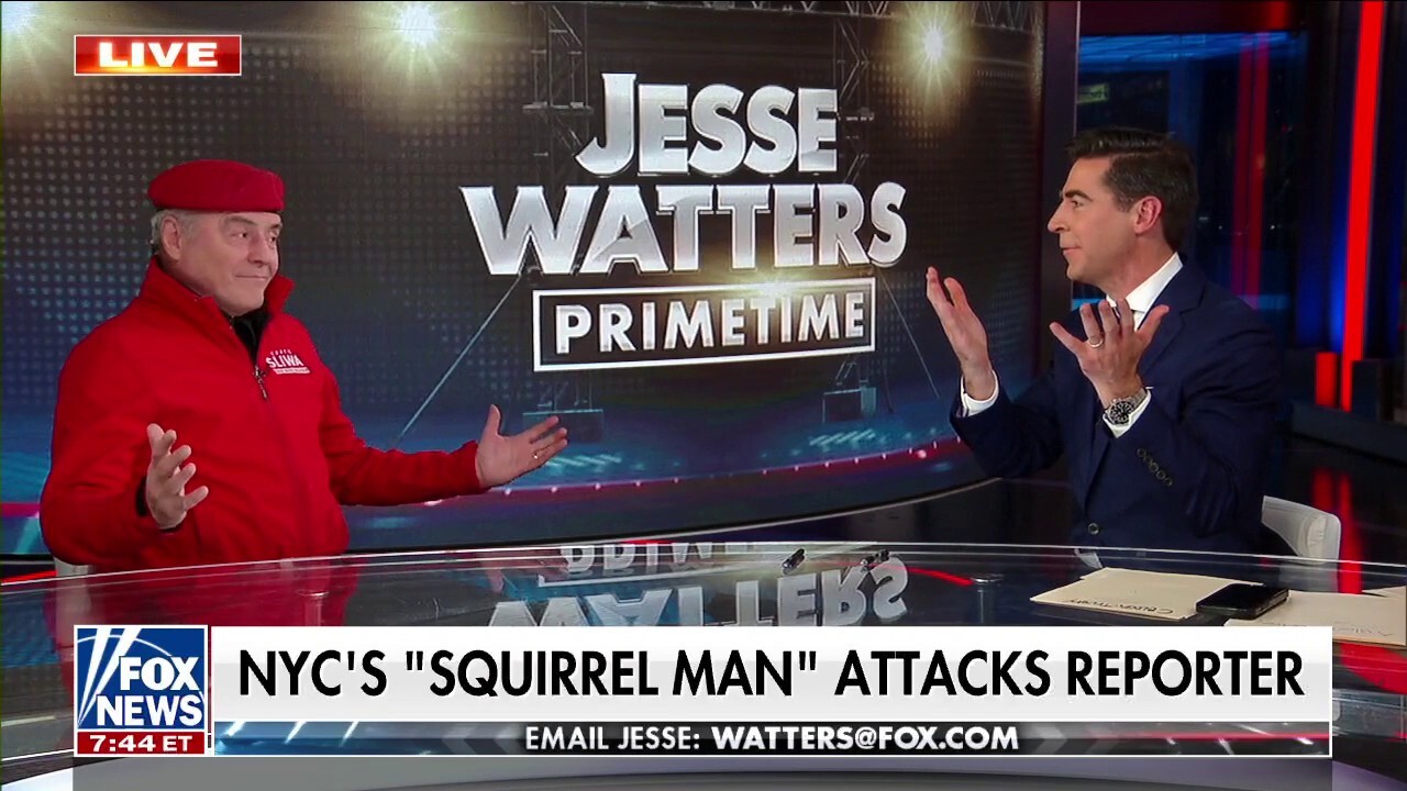 NYC's 'squirrel man' attacks reporter