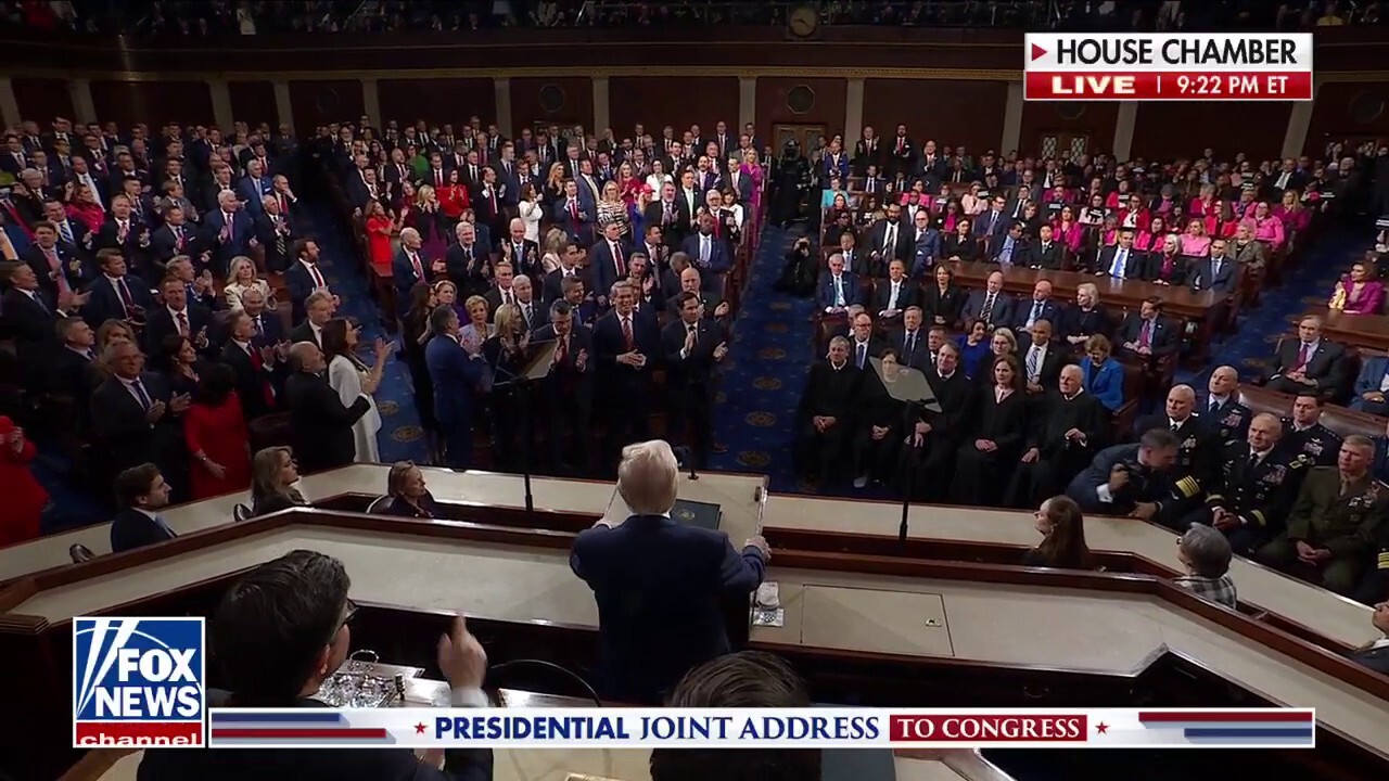 Dems interrupt Trump and are drowned out by 'USA' chants