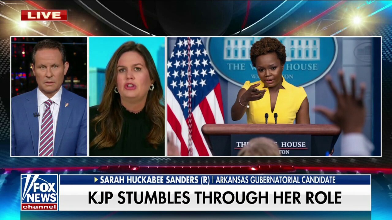 Former White House press secretary Sarah Huckabee Sanders joined 'Jess...