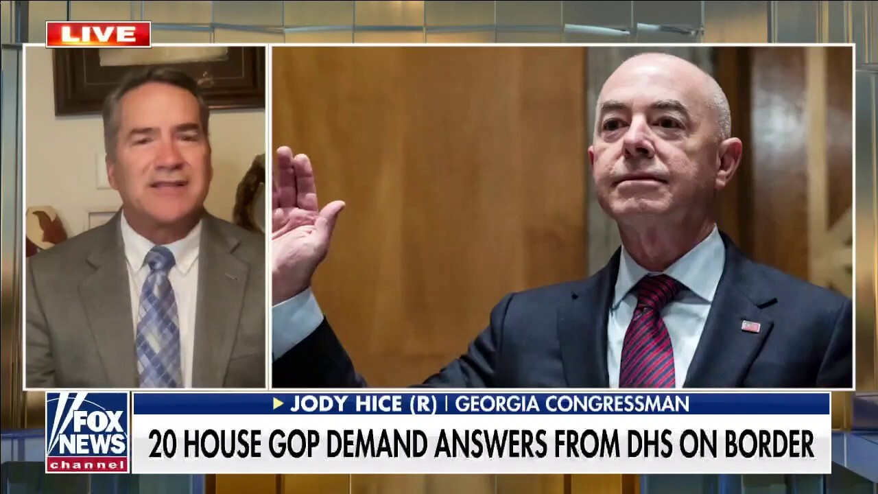 Rep. Hice on calls for impeachment of DHS secretary: 'Time for heads to roll' over border catastrophe