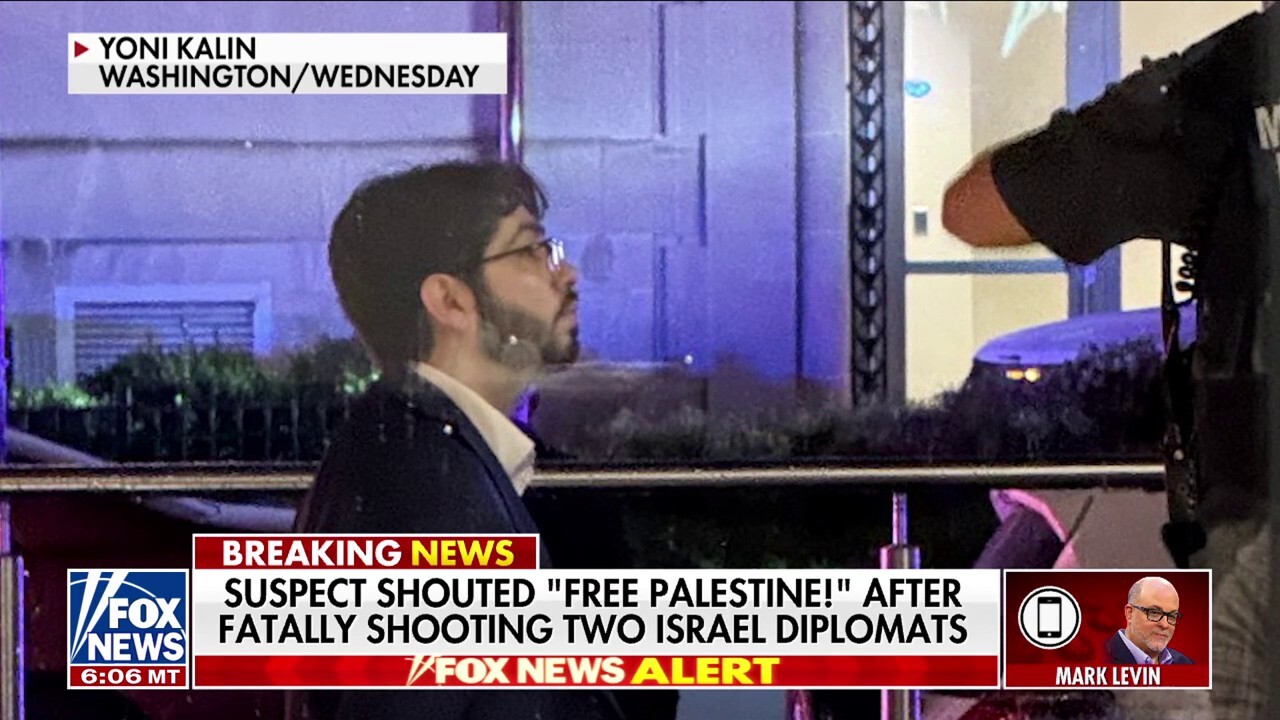 Fox News' Mark Levin joins 'Fox & Friends' to discuss the murder of two Israeli diplomats at a Jewish museum in Washington, D.C. and the need for action to combat antisemitism nationwide and abroad.
