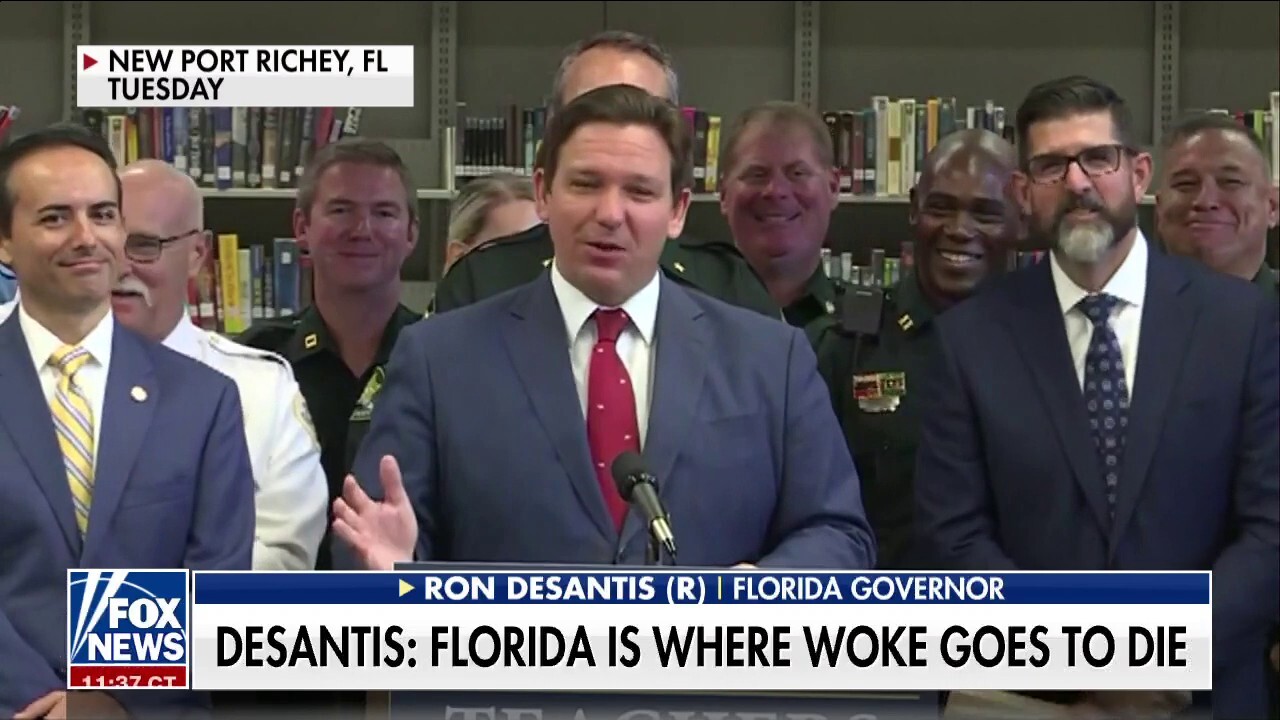 DeSantis: Florida is where 'woke' goes to die