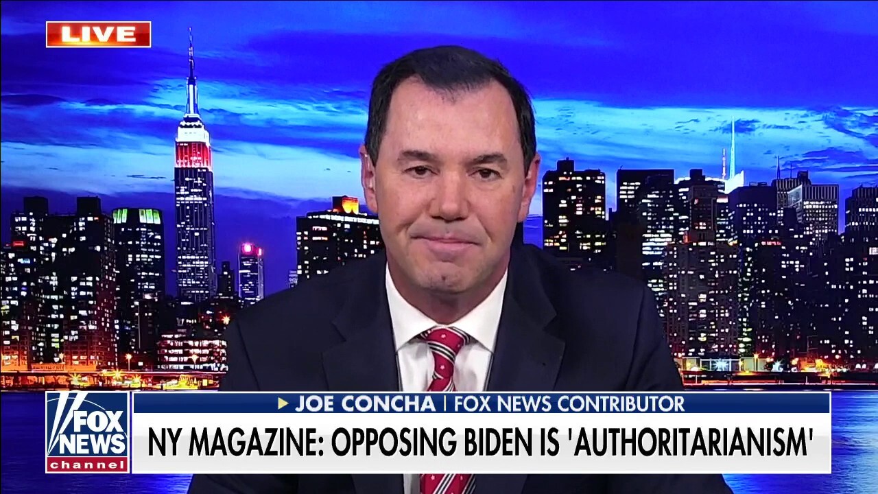 Joe Concha rips writer for claims Biden opposition shows 'authoritarianism'