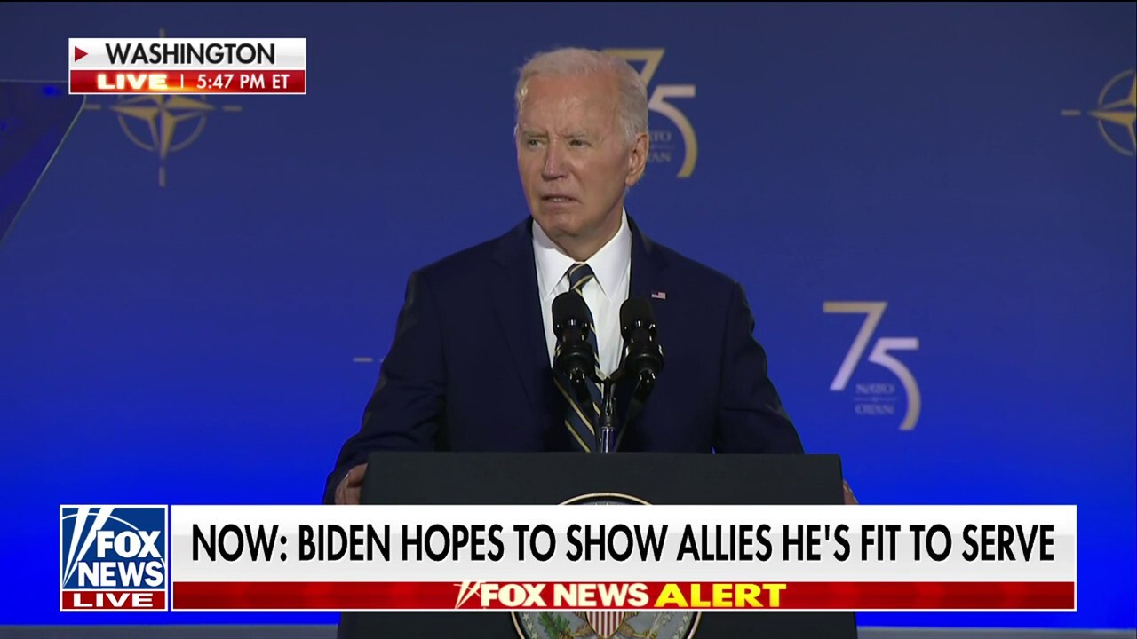 Biden on 1949 NATO meeting: 'History was watching'