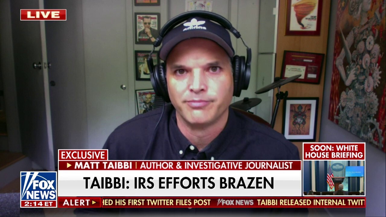  Journalist Matt Taibbi says IRS investigating him is ‘very concerning’