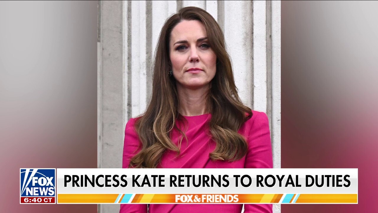 Fox News’ Alex Hogan reports on Princess Kate’s return to royal duties after completing cancer treatment.