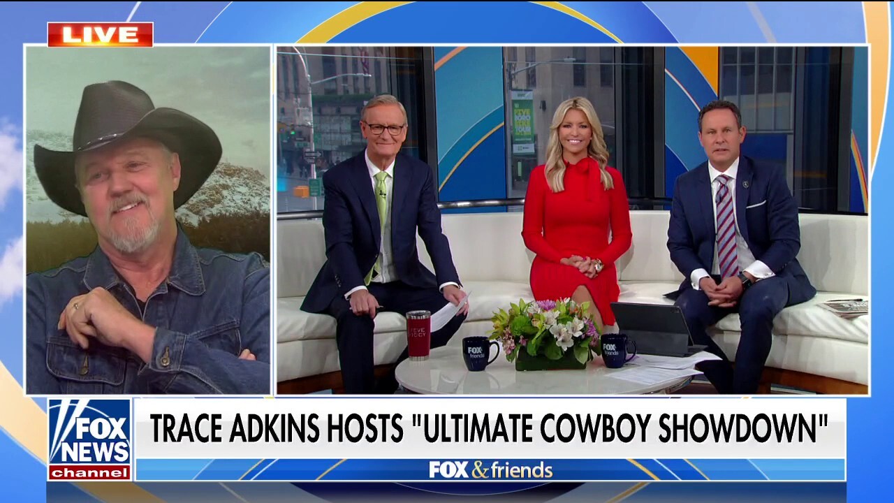 Trace Adkins hosts 'Ultimate Cowboy Showdown' as cowboys compete for cattle