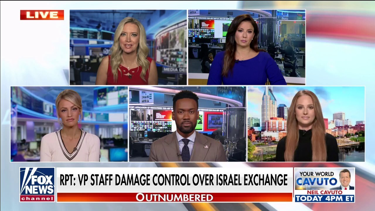  ‘Outnumbered’ rips Vice President Kamala Harris after Israel exchange goes viral