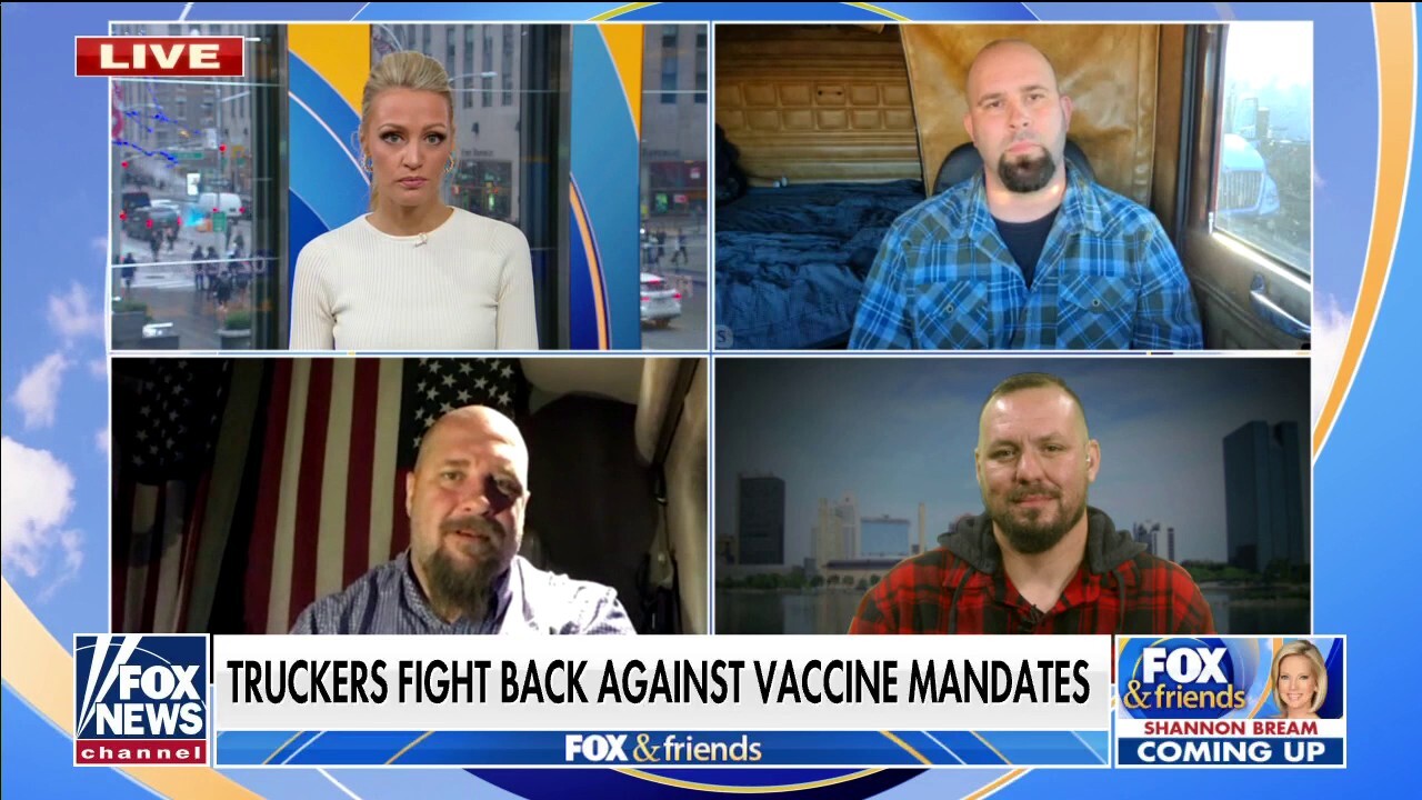 Facebook silences US truckers protesting vaccine mandates