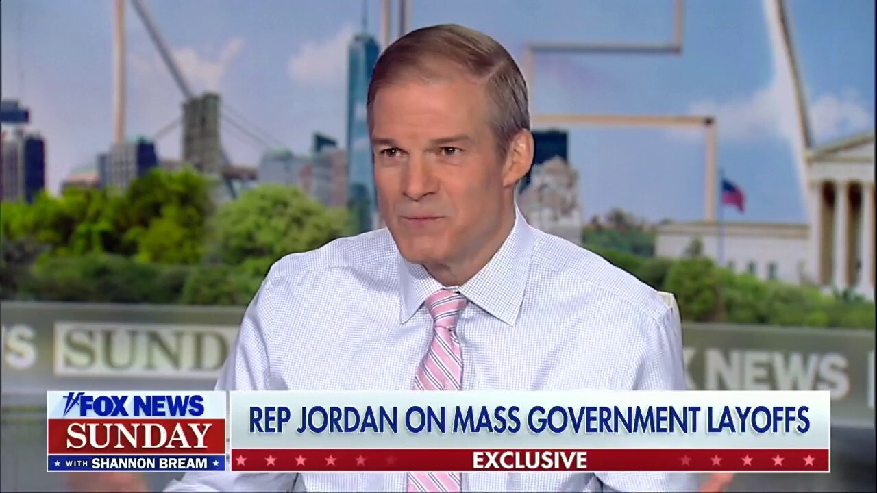 Seeing arguments from left over federal cuts is 'pretty darn crazy,' Jim Jordan says