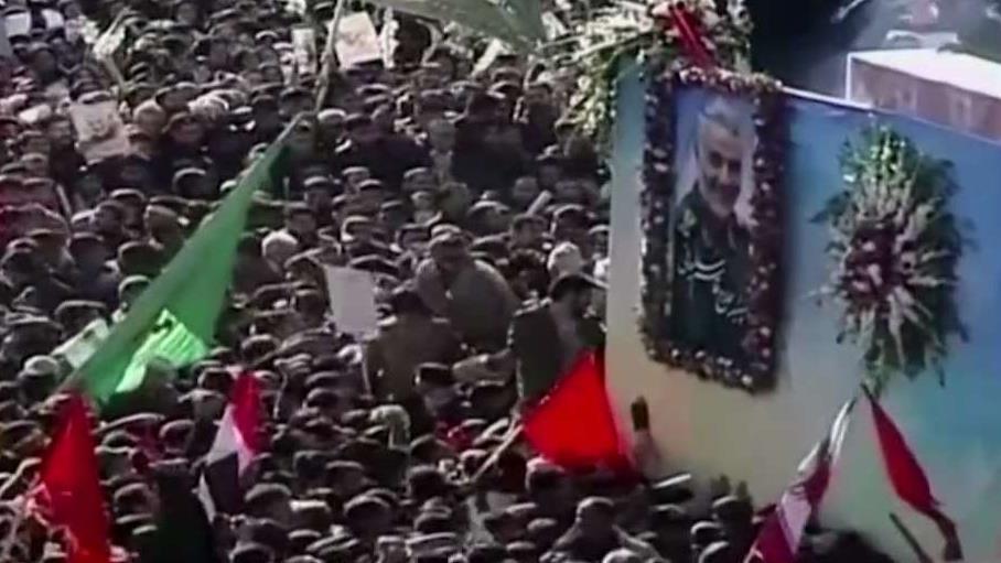 Soleimani funeral stampede kills more than 50 people