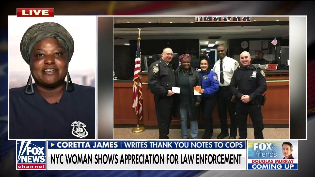 NYC resident plans to write thank-you notes to all 36,000 NYPD officers
