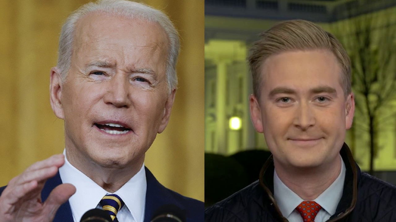 Fox News’ Peter Doocy laughs off Biden ‘SOB’ insult: ‘Nobody has fact-checked him yet and said it’s not true’