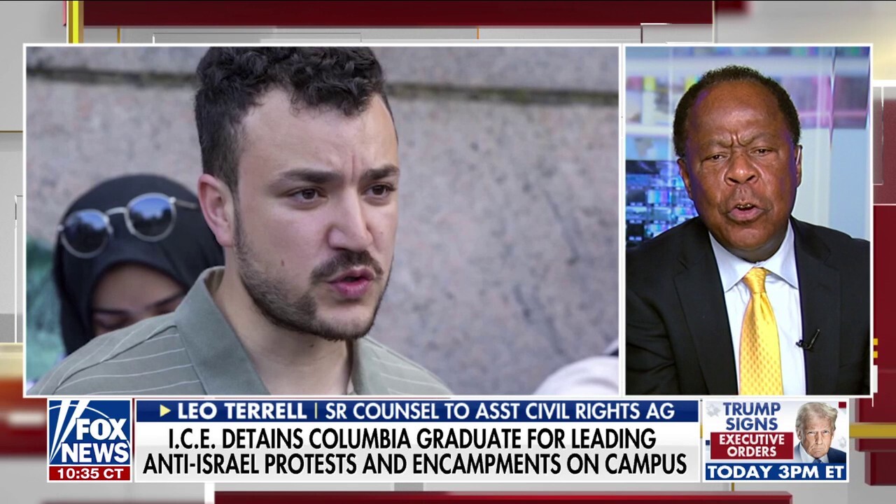 Leo Terrell says arrest of Palestinian protester 'should serve as a deterrent' amid antisemitism crackdown