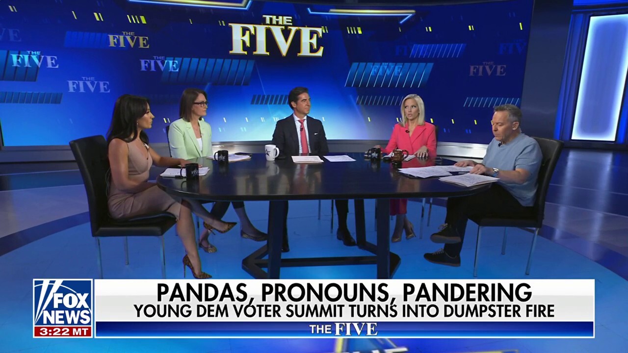  ‘The Five’: Dems continue to suffer an identity crisis as Kamala Harris speaks on tape to youth summit