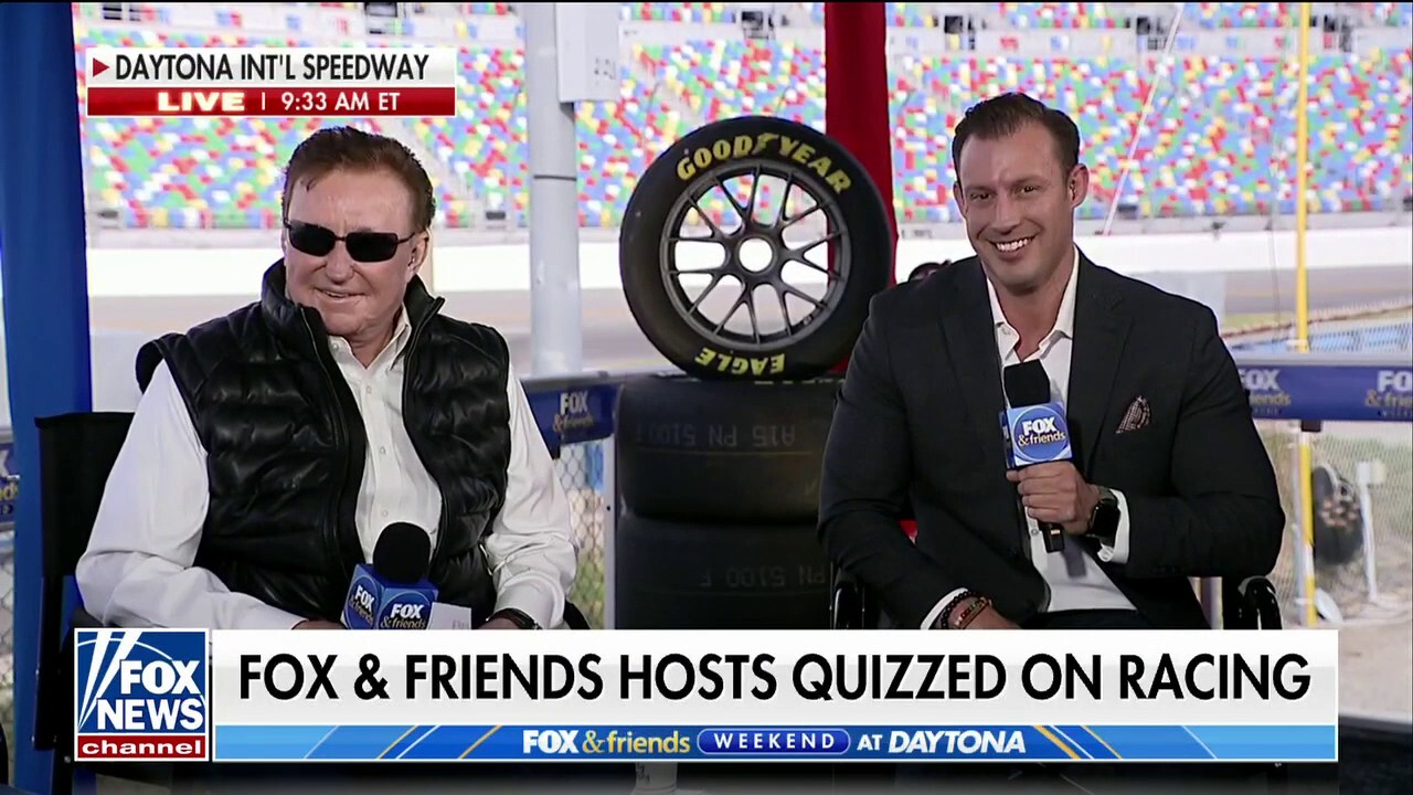 ‘Fox & Friends Weekend’ hosts test their racing knowledge with NASCAR legend Richard Childress