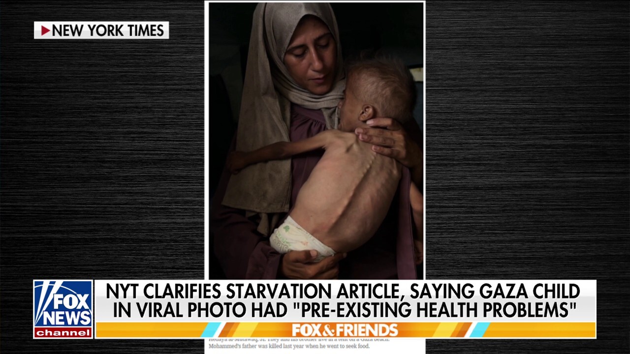 New York Times признава, че използва подвеждаща корица снимка на Emaciated Gaza Child 