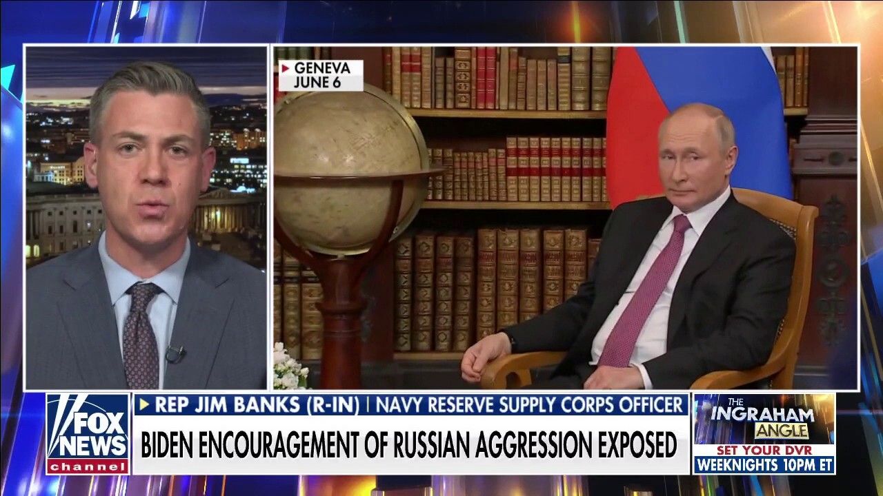 Rep. Jim Banks: Biden’s response to Russia raises concern