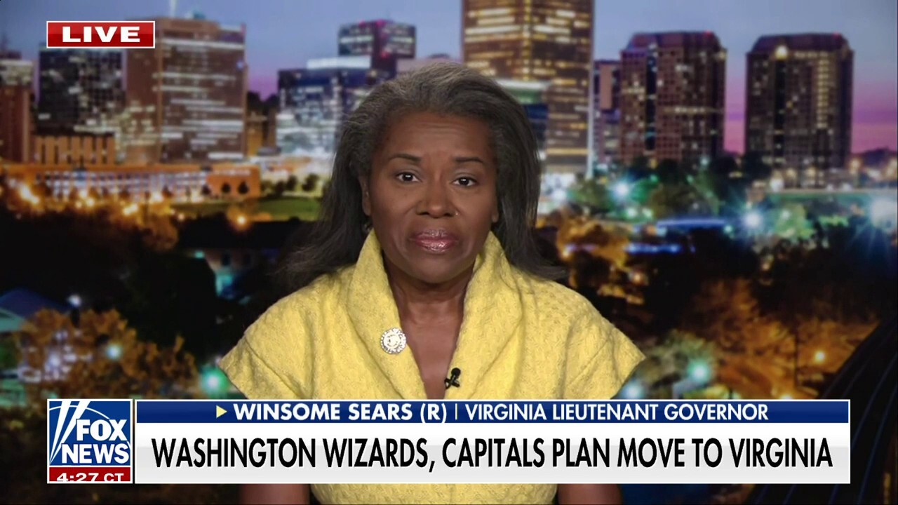 Washington Wizards, Capitals moving to VA because of Youngkin's successful policies: Lt. Gov. Winsome Sears
