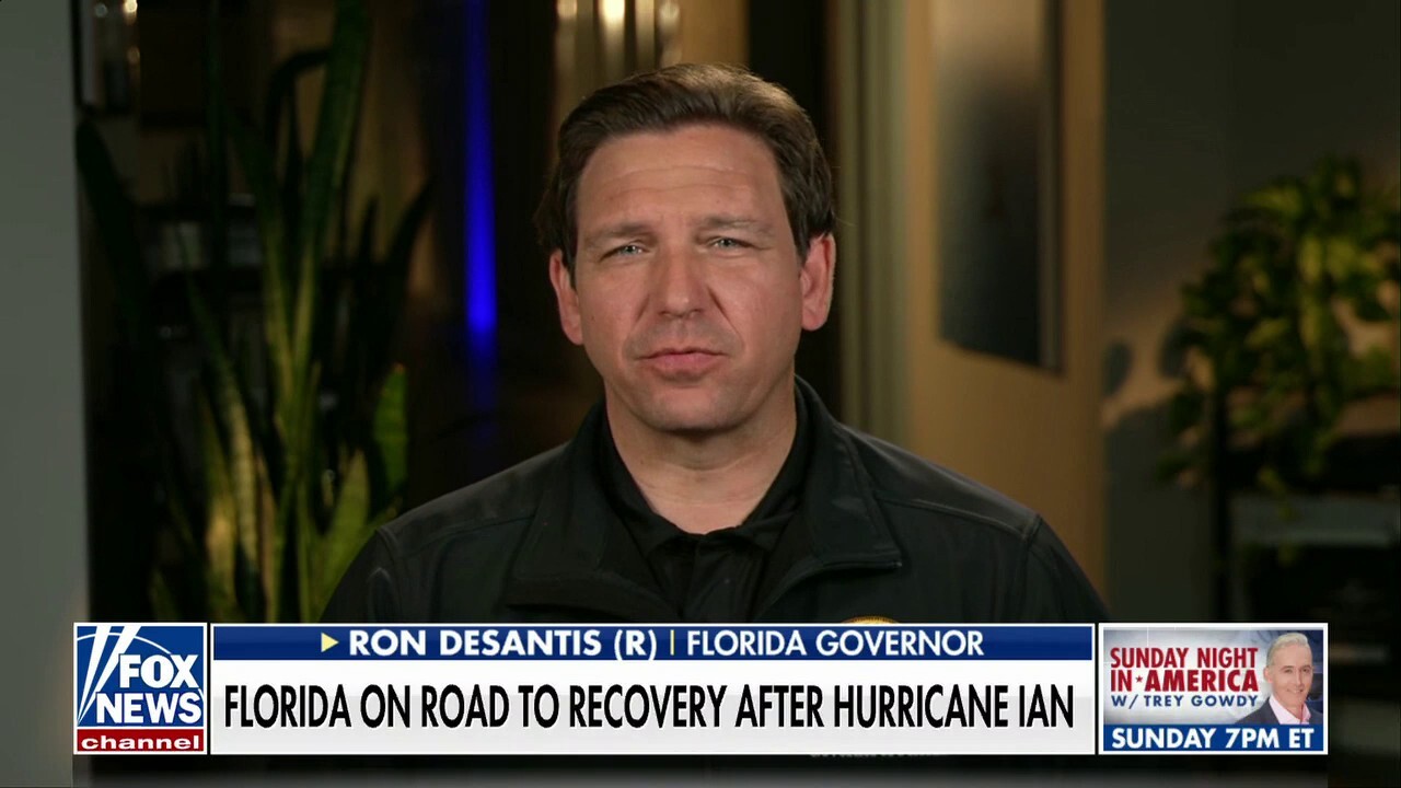 Ron DeSantis on aftermath of Hurricane Ian: We're getting people back on their feet