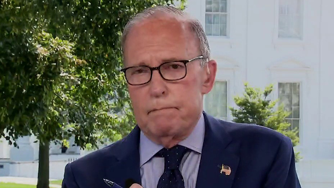 Democrats' coronavirus stimulus numbers are way too high and the Trump administration is not going to split the difference, says White House economic adviser Larry Kudlow.